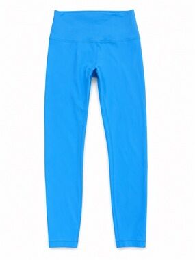 Lululemon High Rise 25” Blue Yoga Leggings Size 6